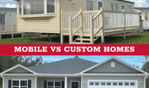 Custom Built Homes vs Mobile Homes - Red Door Homes Florida