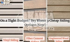 On A Tight Budget? Try These 3 Cheap Siding Options Now!
