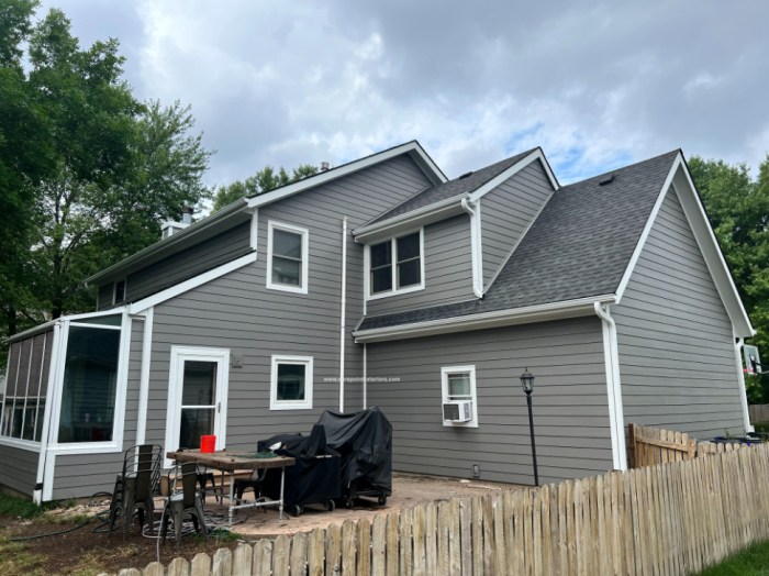 James Hardie Aged Pewter Siding in Olathe, KS | Sure Point Exteriors James Hardie Aged Pewter Siding in Olathe, KS | Sure Point Exteriors